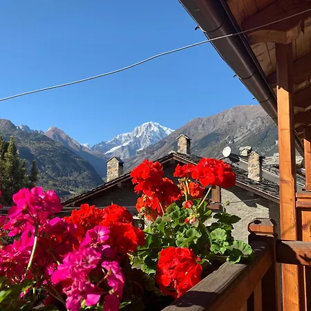 公寓 Trois Couronnes - Des Alpes Di Charme A Valle D'aosta 喇沙